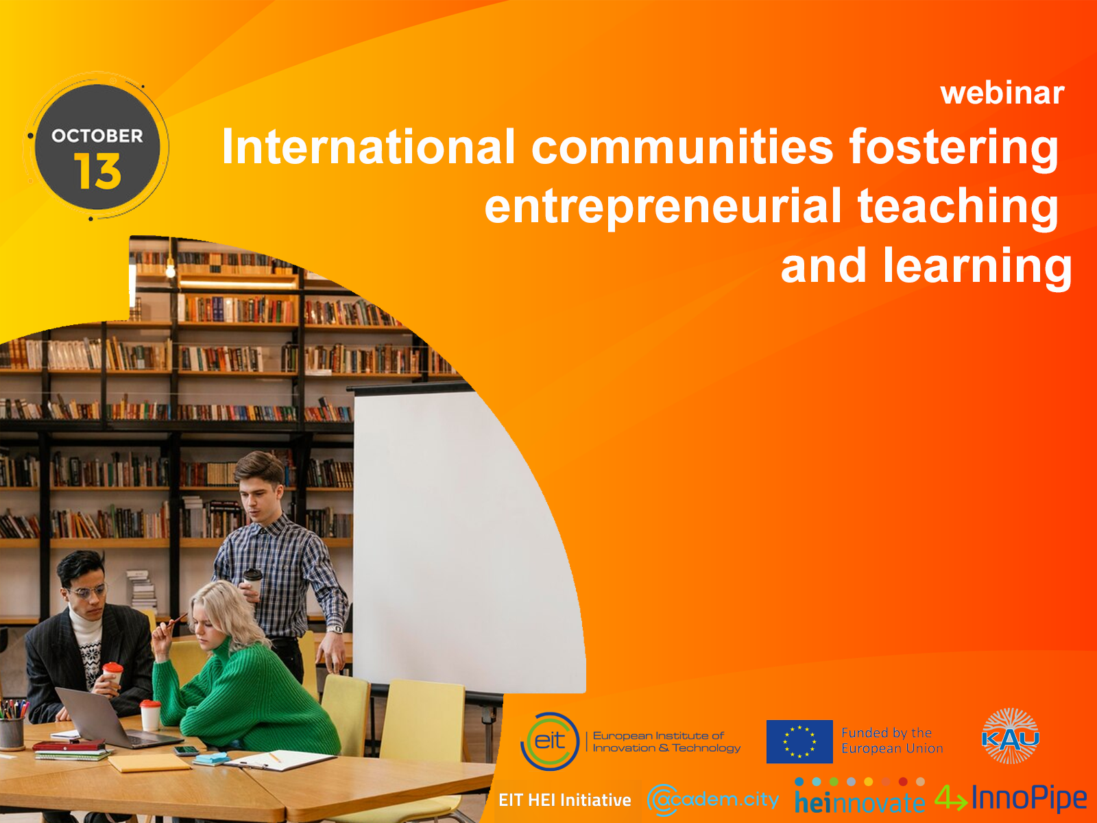 HEInnovate webinar - International communities fostering entrepreneurial teaching and learning